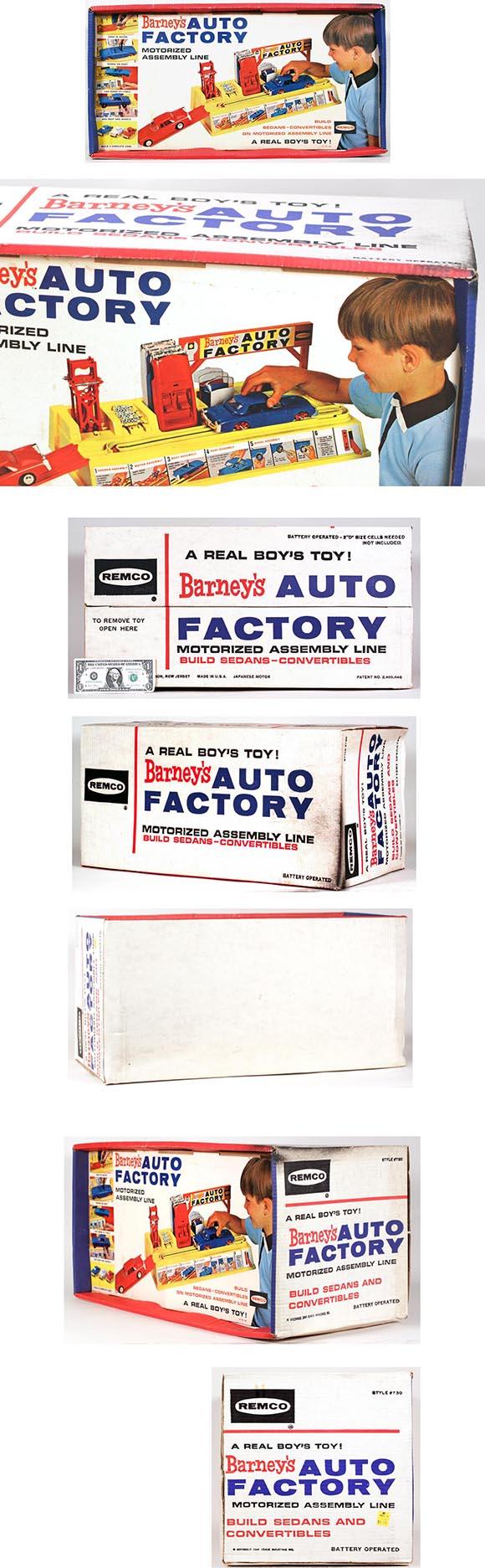 1964 Remco, Barney's Auto Factory, Sealed in Original Box